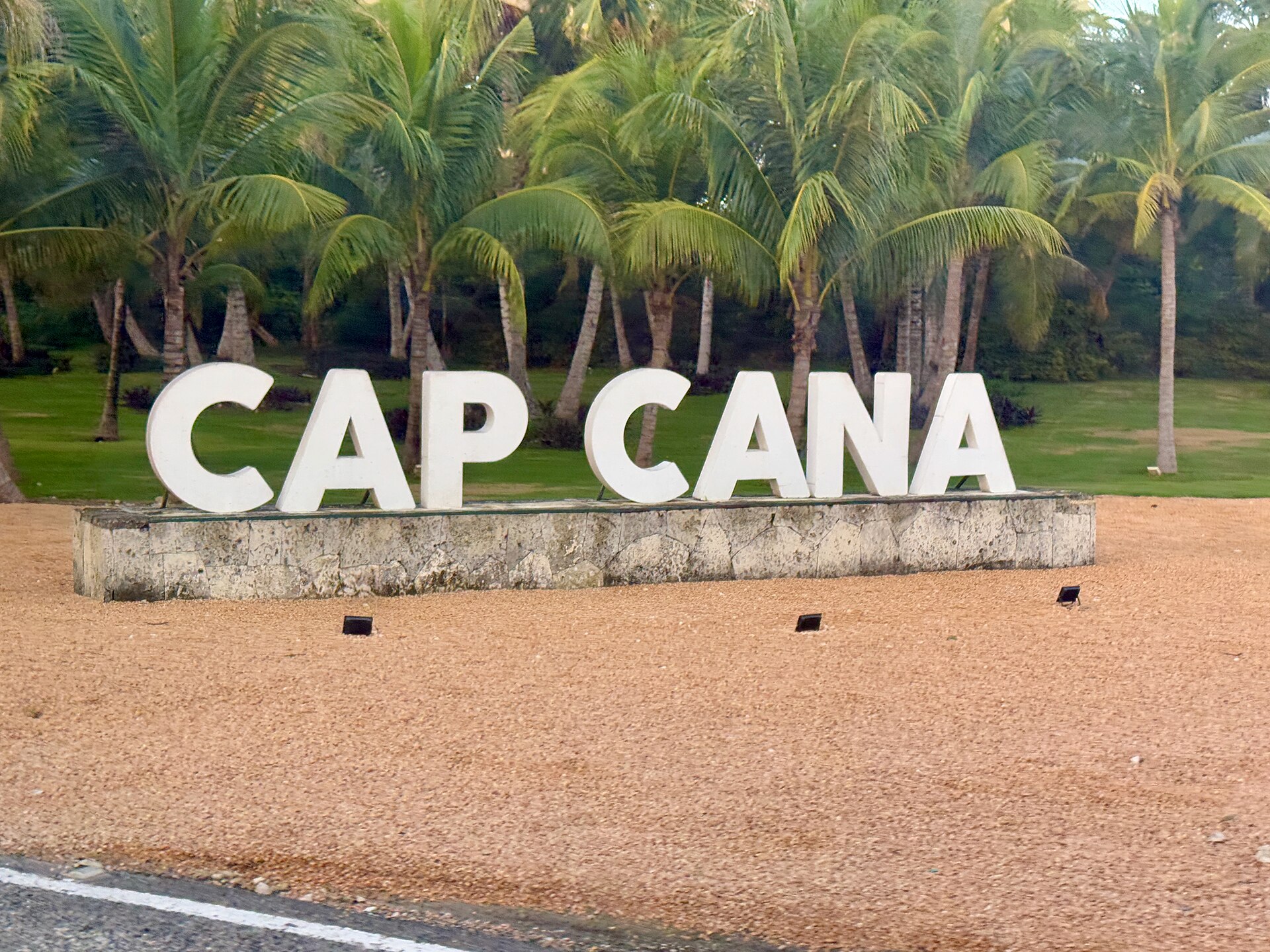 Coastline and marina development at Cap Cana, Dominican Republic