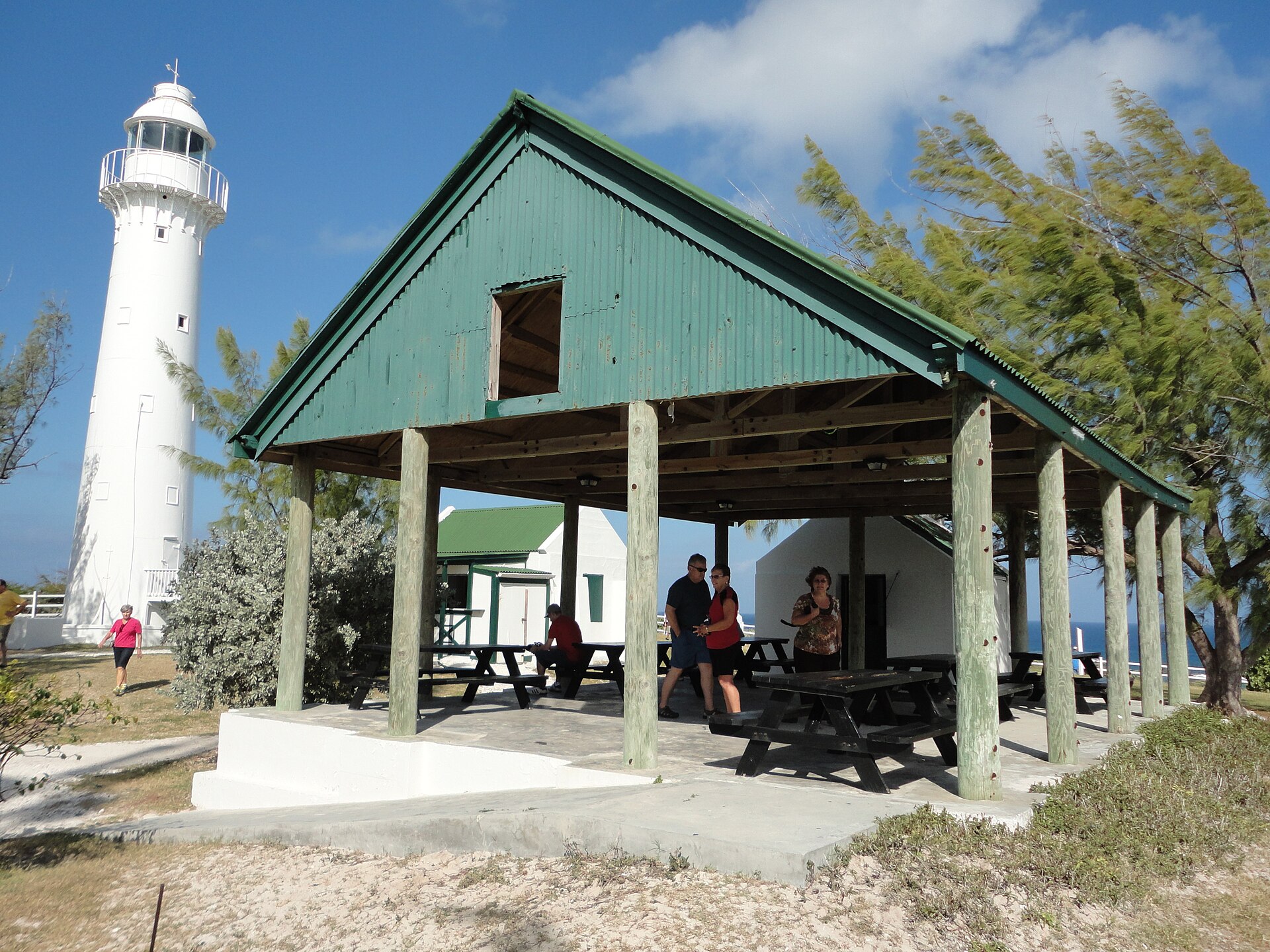 View along the coast near the Grand Turk Lighthouse